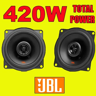 JBL 420W TOTAL 2-WAY 5.25 INCH 13cm CAR/VAN DOOR/SHELF COAXIAL SPEAKERS NEW PAIR • £40.99