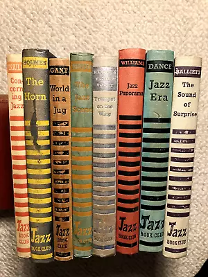 Set Of 8 Jazz Book Club Books • £60