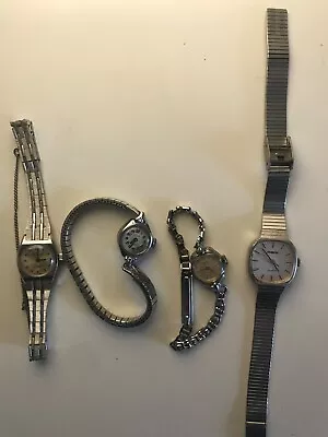 4 X Antique/Vintage Women's  Wrist Watches Including Olma Felicia Brands • $20