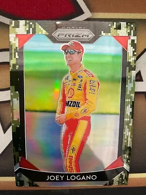 Joey Logano 2019 Panini Prizm Racing Camo Prizm #19 • $0.99