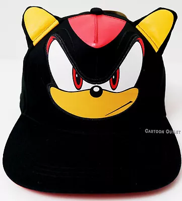 Shadow Sonic The Hedgehog 3D Baseball Cap Youth Strapback Gamer Hat Teens Sega • $17.05