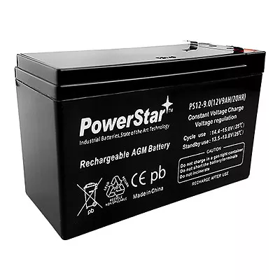 PowerStar 12V 9AH RAZOR DIRT BIKE MX500 Replacement Battery 2 Year Warranty • $28.70