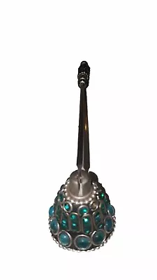 Metal Blue Jeweled Candle Snuffer Missing A Stone See Pics 10  • $11.99