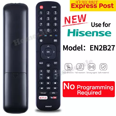 For HISENSE TV Remote EN2B27 Control OEM RC3394402/01 3139 238  Replacement New • $5.99