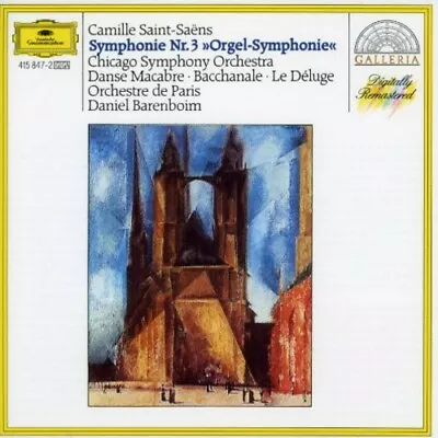 Symphony No.3 'Organ' - Camille Saint-Saens CD (1987) • $6.44
