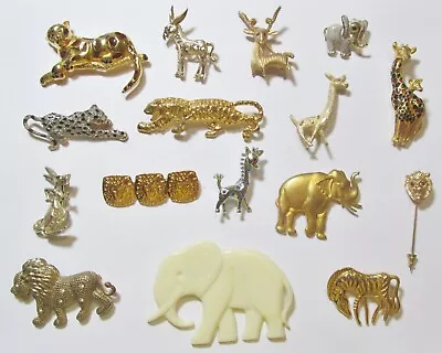 Mostly Vintage Lot All Animal Pins Brooches BSK Premier Designs • $25.99