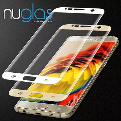 Genuine Nuglas Full TEMPERED GLASS For Samsung Galaxy S7 Screen Protector • $15.99