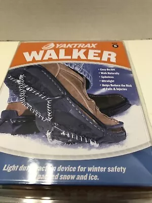 Yaktrax Black  Walker Traction Cleats For Snow & Ice Traction Size SMALL • $10