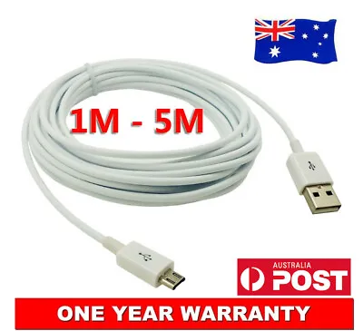 Heavy Duty Micro USB Data Sync Charger Cable Cord For Samsung Galaxy Trend Plus • $17.50
