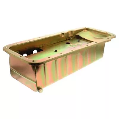 Milodon 31161 Oil Pan Steel Gold Iridite 9 Qt. For Mopar Big Block B/RB/Hemi • $606.91