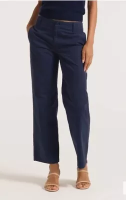 J Crew Sailor Heritage Chino Pant In Navy Size 32 NWD $98 BP499 • $38