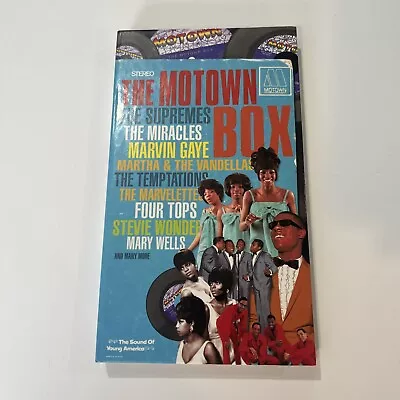 The Motown Box 4cds 2005 Supremes Miracles Marvin Gaye Four Tops Temptations • $22