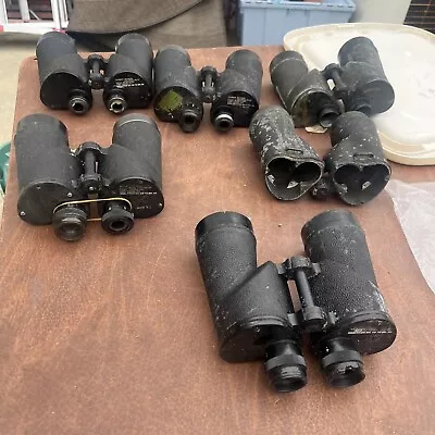 6x Vintage WW2 1943 Binoculars BODY Bausch & Lomb US Marines BU Ships Mark 28 • $99