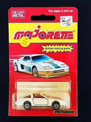 Majorette Nissan 300 ZX Turbo / #214 / White / Made In France • $49.95