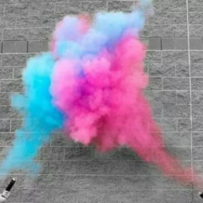 $21.99 • Buy Set Of 4 Gender Reveal Confetti Powder Cannon Pink Blue Birthday Party Popper