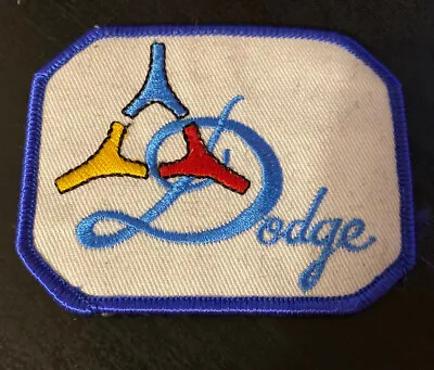 Never Used Dodge Iron On Patch Jacket Shirt Cap Embroidered • $4