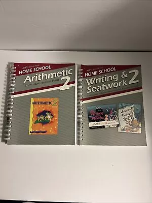 A Beka Book Curriculum/Lesson Plans Arithmetic 2 + Writing & Seatwork 2 Clean! • $25
