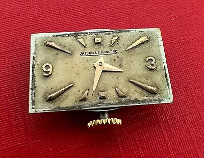 Jaeger Lecoultre Ladies Movement Solid Gold Crown Working • $40