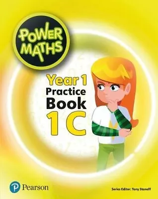 Power Maths Year 1 Pupil Practice Book 1C (Power Maths Print) By Tony Staneff • £2.74