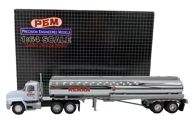 Hartoy  PEM  Kenan Fuel Tanker   Mack Ch600 Tractor & Trailer   Die-Cast   1/64 • $116.74