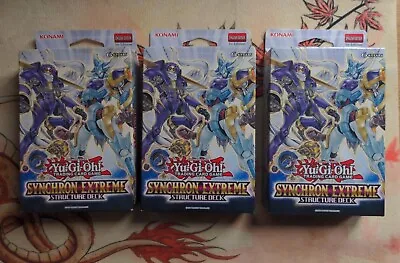 Yu-Gi-Oh Structure Deck: Synchron Extreme X3 Sealed • £149.99