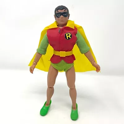 Vintage Mego World's Greatest Super Heroes DC Batman Robin 8  Figure Type 2 • $32