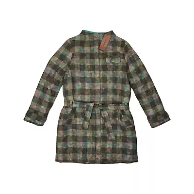 $184.81 • Buy NWT Missoni Check Coat Womens Small Green Blue And Pink