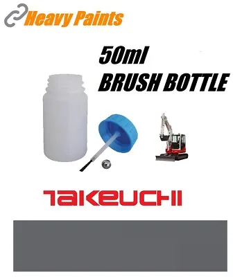 £12.99 • Buy Takeuchi Undercarriage Grey Digger Paint Touch Up Synthetic Enamel Paint 50ml