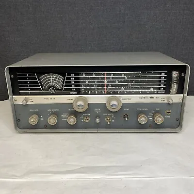 Vintage Hallicrafters SX-110 Shortwave Ham Radio Receiver - FOR PARTS/REPAIR • $159