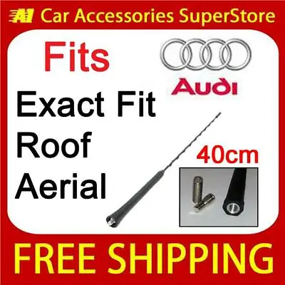 £5.99 • Buy Audi Replacement 40cm Rear Roof Car Radio Aerial Arial Whip Mast Antenna