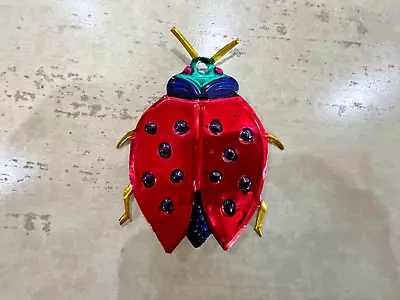 Mexican Tin Ladybug Ornament • $7.99