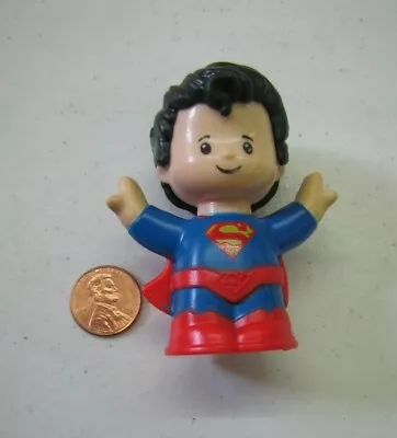 $4.85 • Buy New FISHER PRICE LITTLE PEOPLE DC Super Friends SUPERMAN Man Hero Halloween #2