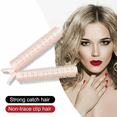 2PC Volumizing Hair Root Clip Instant Hair Curler Roller Wavy Fluffy Clip Tool • £3.53