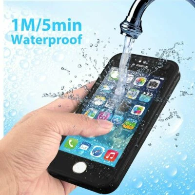 $11.99 • Buy WATERPROOF SHOCKPROOF DIRT DUST PROOF Thin Case Cover For IPhone 7 Plus 6s 5s SE