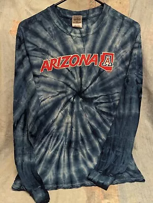 2 NWT U Of A Men's Adult Small Arizona Wildcats Long Sleeve Shirts Yellow Blue • $18