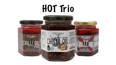 Sun Wah Chilli Oil HOT TRIO • £10.29
