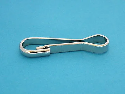 55mm 2.3/8  Snap Hook Spring Clip Nickel Nickle Plated Handbag Strap Hooks Clips • £6.20