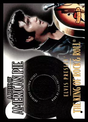 2001 Topps American Pie Relics #PAPM3 Elvis Presley NM-MT Jacket • $149.99