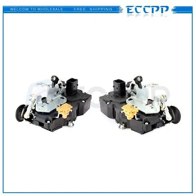 New 2 Pcs Door Lock Actuators For Rear Left Right GMC Chevrolet Cadillac 07-09 • $36.99