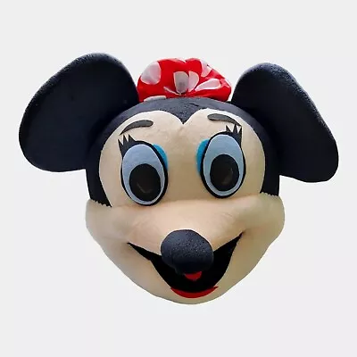 Minnie Mouse Costume Head Adult Mascot Disney Halloween Party Birthday Cosplay • $72.96