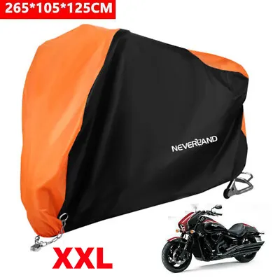 $28.59 • Buy XXL Motorcycle Cover Outdoor Waterproof Dust UV For Suzuki Boulevard C109R M109R