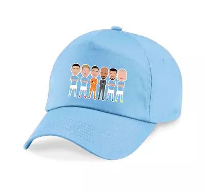 Man City 2022-23 Vector Heroes Baseball Cap Hat Kids & Adult Sizes • £10.99