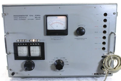$217.75 • Buy Wandel & Goltermann Signal Generator MG-64 Messenger Generator 10Hz - 30MHz