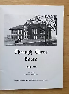 Romeo Washington School. Through These Doors. Michigan. Genealogy Local History • $20