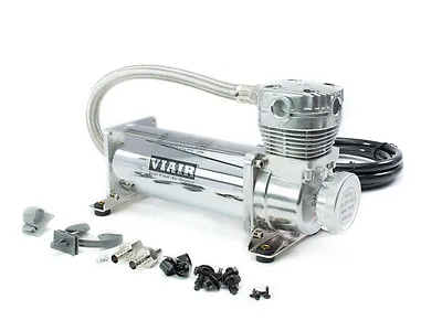 Viair 48043 480C Air Compressor Chrome - Pressure Switch & Relay - FREE SHIPPING • $367.95