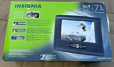 Insignia 7  Class 480i 60Hz Portable LCD TV NS-L7HTV-10A • $45.99