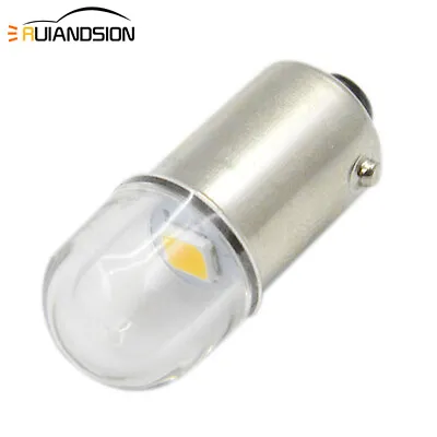 10X BA9S T4W 2835 LED DC6V Warm White Indicator Dash Light Side Parker Bulb Lamp • $6.45