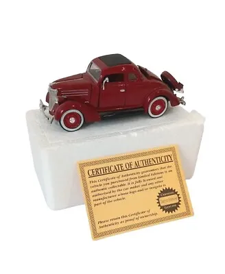 National Motor Museum Mint 1936 Ford Model 68 5-Window Coupe - Certificate + Box • £10