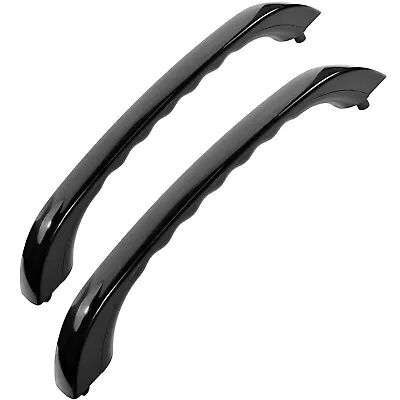 2 Pcs WB15X10020 NEW Black Handle Fits GE Microwave Hotpoint AP2021171 PS232100 • $19.99