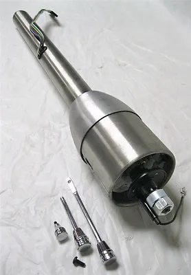 PLAIN Steel 30  Tilt Street Rod Floor Shift Steering Column Paintable Custom Rat • $154.97